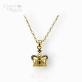 Small Coronation - Crown Pendant